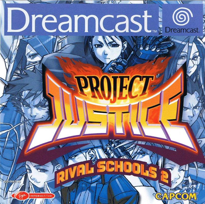 Project Justice box art for Sega Dreamcast